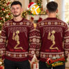 Tom Cruise Tuxedo Merry Christmas Teal Ugly Christmas Sweater Tom Cruise Tuxedo Merry Christmas Teal Ugly Christmas Sweater