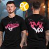 Khan Asadi Merch ASADI X LOVESICK Collection Red And Black Two Sided Unisex T-Shirt