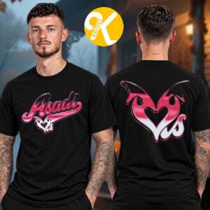 Khan Asadi Merch ASADI X LOVESICK Collection Pink And Black Two Sided Unisex T-Shirt