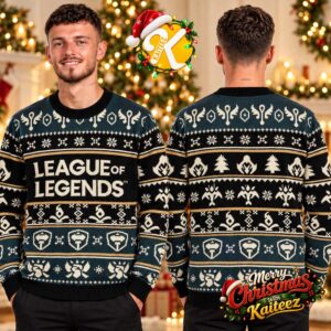 League Of Legends Best Gift For Fans Knit Ugly Sweater
