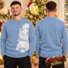 League Of Legends KDA Blades Firestarter Knit Ugly Sweater