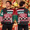Manchester United Fairisle Christmas Jumper Red Ugly Sweater Manchester United Fairisle Christmas Jumper Red Ugly Sweater