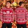 Manchester United Reindeer Merry Xmas Ugly Sweater