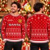 Manchester United Reindeer Merry Xmas Ugly Sweater