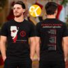 Marilyn Manson Merch 30th Anniversary Antichrist Superstar US Tour 2026 Fallen Angel Halo Two Sided Unisex T-Shirt