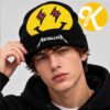 Metallica Sphere Las Vegas Merch Life Burns Faster Logo Beanie Hat