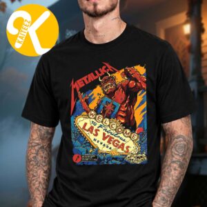 Metallica Las Vegas NV Exclusive Poster Pop Up Shop Life Burns Faster Weekend 1 On October 1 3 2026 Unisex T-Shirt