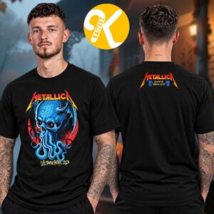 Metallica Las Vegas NV Life Burns Faster Event Tee Weekend Four At Sphere In Las Vegas NV On October 22 24 2026 Two Sided Unisex T-Shirt