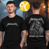 Metallica Las Vegas NV Sphere Pop Up Shop Life Burns Faster Carrying Two Sided Unisex T-Shirt Metallica Las Vegas NV Sphere Pop Up Shop Life Burns Faster Carrying Two Sided Unisex T-Shirt