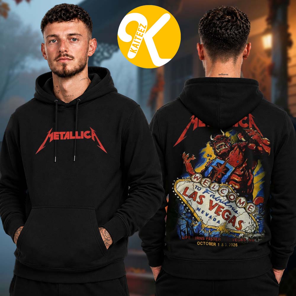Metallica Las Vegas NV Sphere Pop Up Shop Life Burns Faster Weekend 1 On October 1 3 2026 Unisex Hoodie Metallica Las Vegas NV Sphere Pop Up Shop Life Burns Faster Weekend 1 On October 1 3 2026 Unisex Hoodie