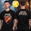 Metallica Merch Las Vegas 2026 Sphere Pop Up Shop Flaming Sphere Two Sided Unisex T-Shirt Metallica Merch Las Vegas 2026 Sphere Pop Up Shop Flaming Sphere Two Sided Unisex T-Shirt