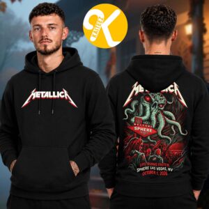 Metallica Sphere Night 1 At Sphere In Las Vegas NV On October 1 2026 Two Sided Unisex T-Shirt