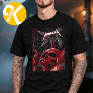 Metallica Sphere Night 2 Of 24 Event Poster At Sphere In Las Vegas NV On October 3 2026 Unisex T-Shirt
