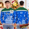 Microsoft Minesweeper Christmas Tree Blue Ugly Christmas Sweater Microsoft Minesweeper Christmas Tree Blue Ugly Christmas Sweater