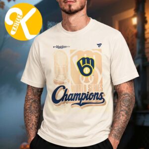 Milwaukee Brewers Merch 2026 World Series Champions Parade Natural Unisex T-Shirt