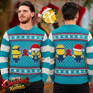 Minions Despicable Me Best Gift For Fans Ugly Christmas Sweater