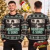 Mumford And Sons Prizefighter 2026 Lion Crest Black Ugly Christmas Sweater Mumford And Sons Prizefighter 2026 Lion Crest Black Ugly Christmas Sweater
