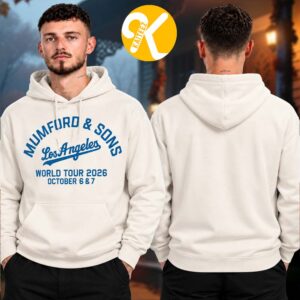 Mumford And Sons Los Angeles CA Event Hoodie At Kia Forum In Inglewood CA On October 6 7 2026 Unisex Hoodie