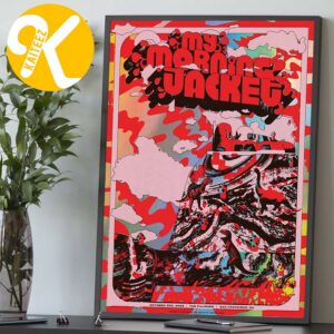 My Morning Jacket San Francisco CA Event Poster Night 1 At The Fillmore In San Francisco CA On October 3 2026 Home Decor Poster Canvas