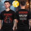 Coheed And Cambria Merch This Is Our War Tour 2026 Tour Dates Two Sided Unisex T-Shirt