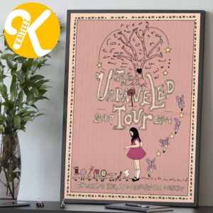 Olivia Rodrigo Charlotte NC Event Poster At Spectrum Center In Charlotte NC On October 7 2026 Home Decor Poster Canvas