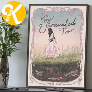 Olivia Rodrigo Columbus OH Event Poster At Schottenstein Center In Columbus OH On October 29 30 2026 Home Decor Poster Canvas