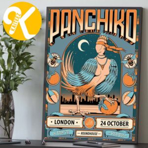 Panchiko London UK Event Poster At Roundhouse In London UK On October 24 2026 Home Decor Poster Canvas