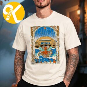 Phish Dry Goods Atlantic City NJ LE Poster At Jim Whelan Boardwalk Hall In Atlantic City NJ On October 2 3 4 2026 Unisex T-Shirt
