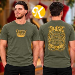Phish Dry Goods Fall Tour 2026 Grain Zone Two Sided Unisex T-Shirt
