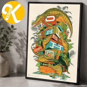 Phish Dry Goods Richmond VA At Allianz Amphitheater In Richmond VA On October 6 7 2026 Home Decor Poster Canvas