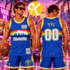 Playboi Carti x Mitchell & Ness Exclusive Merch NBA 1992-93 Charlotte Hornets Basketball Jersey