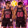 Playboi Carti x Mitchell & Ness Exclusive Merch NBA Atlanta Hawks 1996 Basketball Jersey Playboi Carti x Mitchell & Ness Exclusive Merch NBA Atlanta Hawks 1996 Basketball Jersey