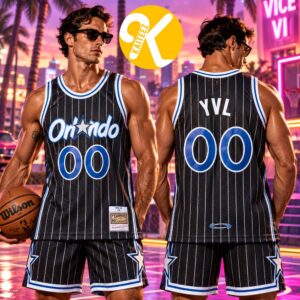 Playboi Carti x Mitchell & Ness Exclusive Merch NBA Orlando Magic 2003 Basketball Jersey