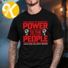 Power To The People Festival 2026 Merch At Merriweather Poster Pavilion In Columbia MD On October 3 2026 Megaphone Globe Graphic Unisex Longsleeve