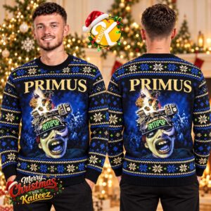 Primus Antipop Album Cover Ugly Christmas Sweater