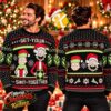 Rick And Morty Holiday Party Son Of A B Ugly Christmas Sweater Rick And Morty Holiday Party Son Of A B Ugly Christmas Sweater