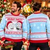 Rick And Morty Wubba Lubba Dub Dub Ugly Christmas Sweater Rick And Morty Wubba Lubba Dub Dub Ugly Christmas Sweater