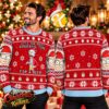 Rick And Morty Happy Human Holiday Best Gift For Fans Ugly Christmas Sweater