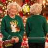 Corgi On Fleek Christmas Dog Snowflake Pattern Ugly Christmas Sweater