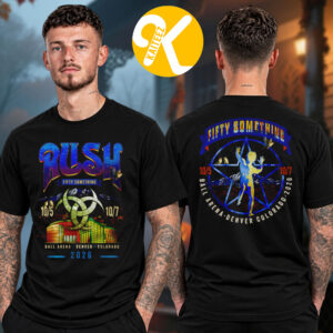 Rush Denver CO Event Tee At Ball Arena In Denver CO On October 5 7 2026 Two Sided Unisex T-Shirt