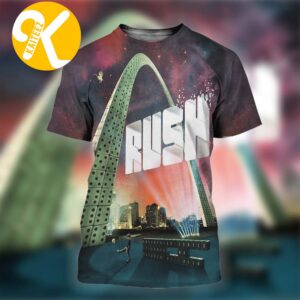 Rush St Louis MO Event Poster At Enterprise Center On St Louis MO On October 21 2026 All Over Print Shirt