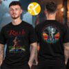 Khan Asadi Merch ASADI X LOVESICK Collection Red And Black Two Sided Unisex T-Shirt