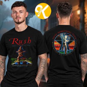 Rush Washington DC Event Poster At Capitol One Arena In Washington DC On October 25 27 2026 Two Sided Unisex T-Shirt