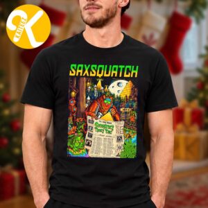 Saxsquatch The Conspiracy Theory Tour 2026 Tour Dates Unisex T-Shirt