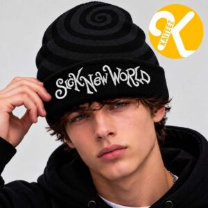 Sick New World Texas 2026 Merch At Texas Motor Speedway In Fort Worth TX On October 24 2026 Spiral Beanie Hat