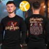 Sick New World Texas 2026 Merch At Texas Motor Speedway In Fort Worth TX On October 24 2026 Ghost Spiral Lineup Charcoal Two Sided Unisex T-Shirt Sick New World Texas 2026 Merch At Texas Motor Speedway In Fort Worth TX On October 24 2026 Ghost Spiral Lineup Charcoal Two Sided Unisex T-Shirt