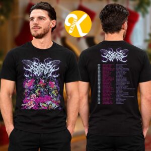 Signs Of The Swarm North American Fall Tour 2026 Tour Dates Two Sided Unisex T-Shirt