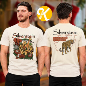 Silverstein Ramfest 2026 Limited Merch South Africa Tour Dates Two Sided Unisex T-Shirt