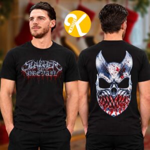 Slaughter To Prevail Merch Halloween Collection Chrome Mask Two Sided Unisex T-Shirt