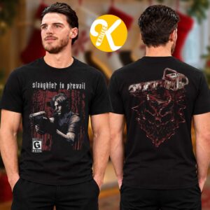 Slaughter To Prevail Merch Halloween Collection Evil Resident Two Sided Unisex T-Shirt